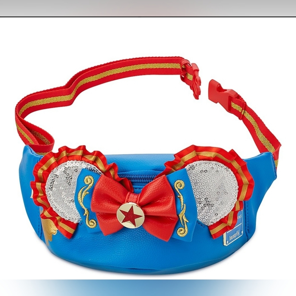 Disney Parks Loungefly Bag - Minnie Mouse The Main Attraction - Dumbo Hip Pack -
